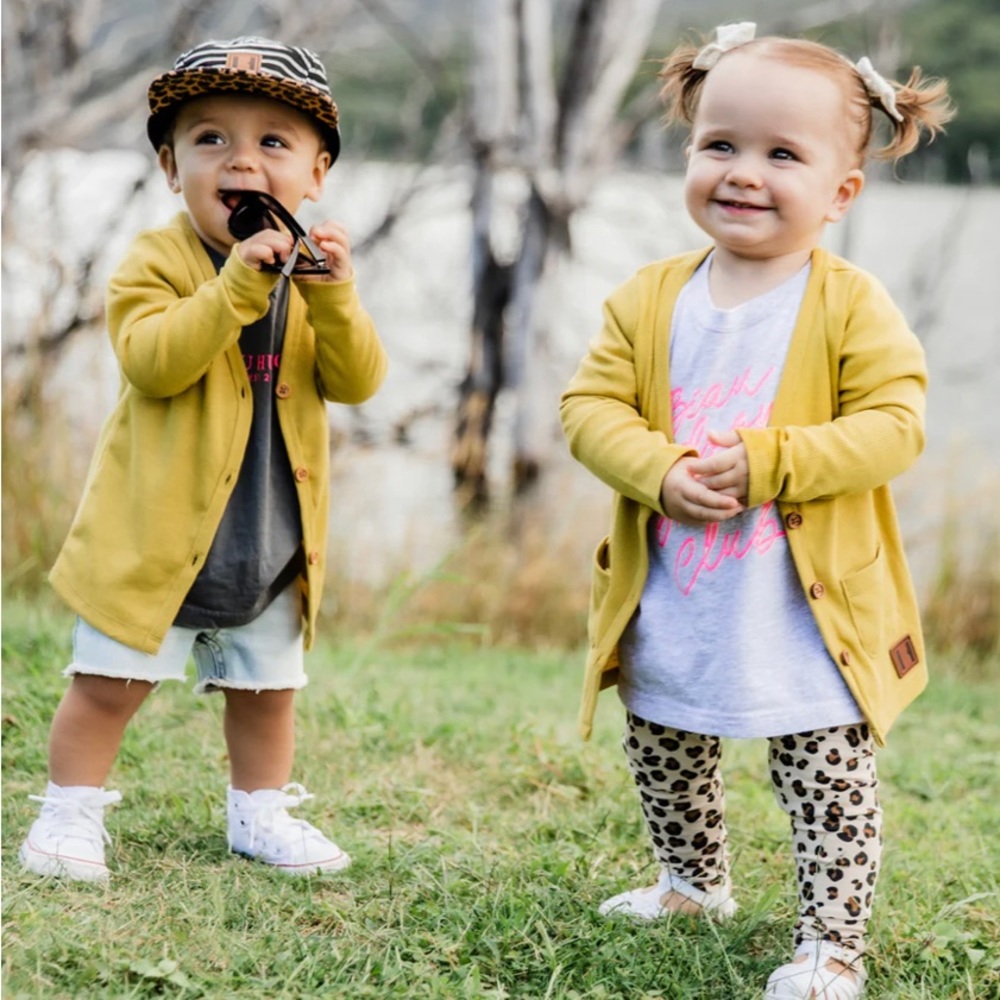 Beau Hudson Toddler RED Cardigan